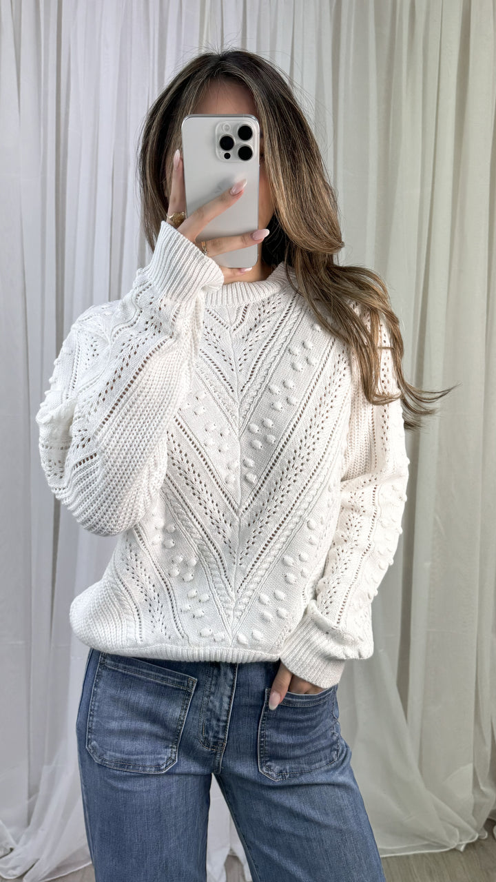 PIETRA KNIT - WHITE