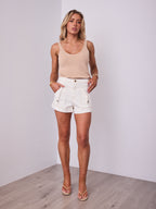 OLAN SHORTS - WHITE
