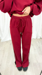 DANTE SWEATPANT - WINE