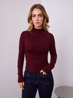 NINA TOP - MERLOT
