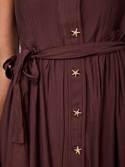 SORELLE DRESS - CHOCOLATE