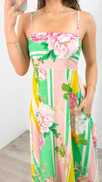 MIYAH MAXI DRESS - MULTI