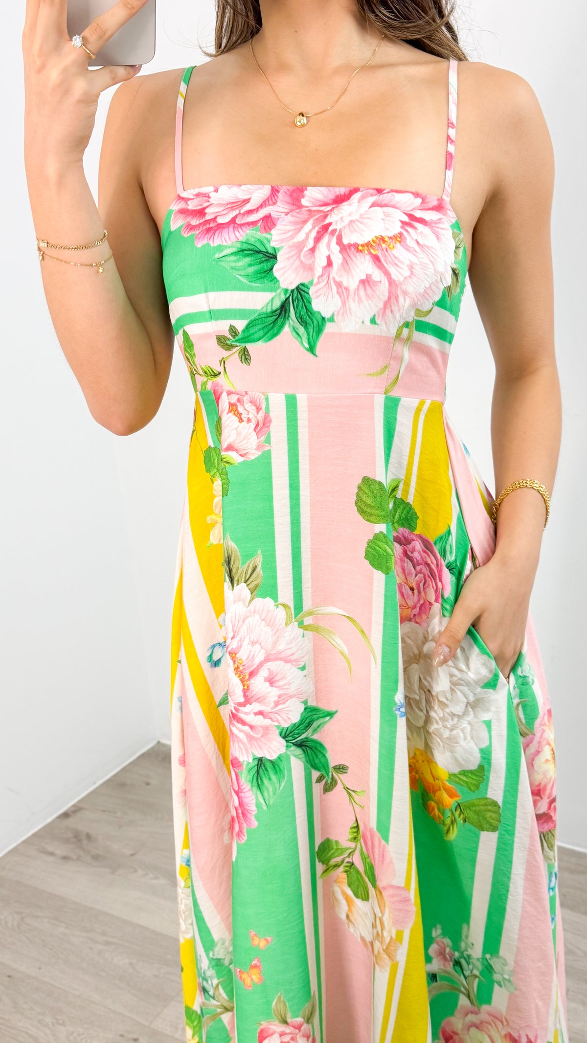 MIYAH MAXI DRESS - MULTI
