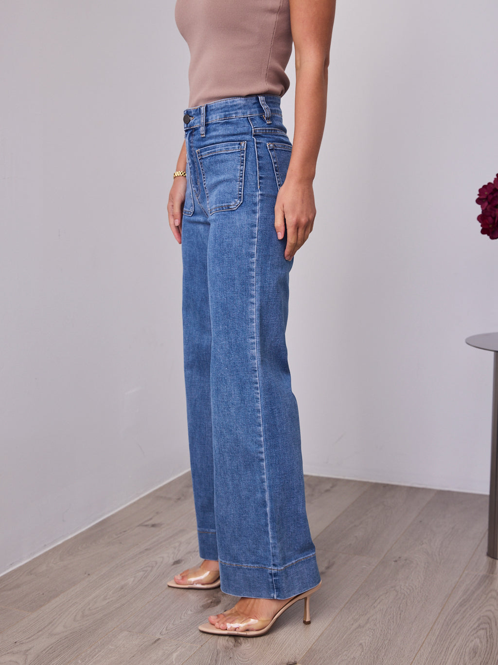 FITZROY JEAN - MEDIUM BLUE