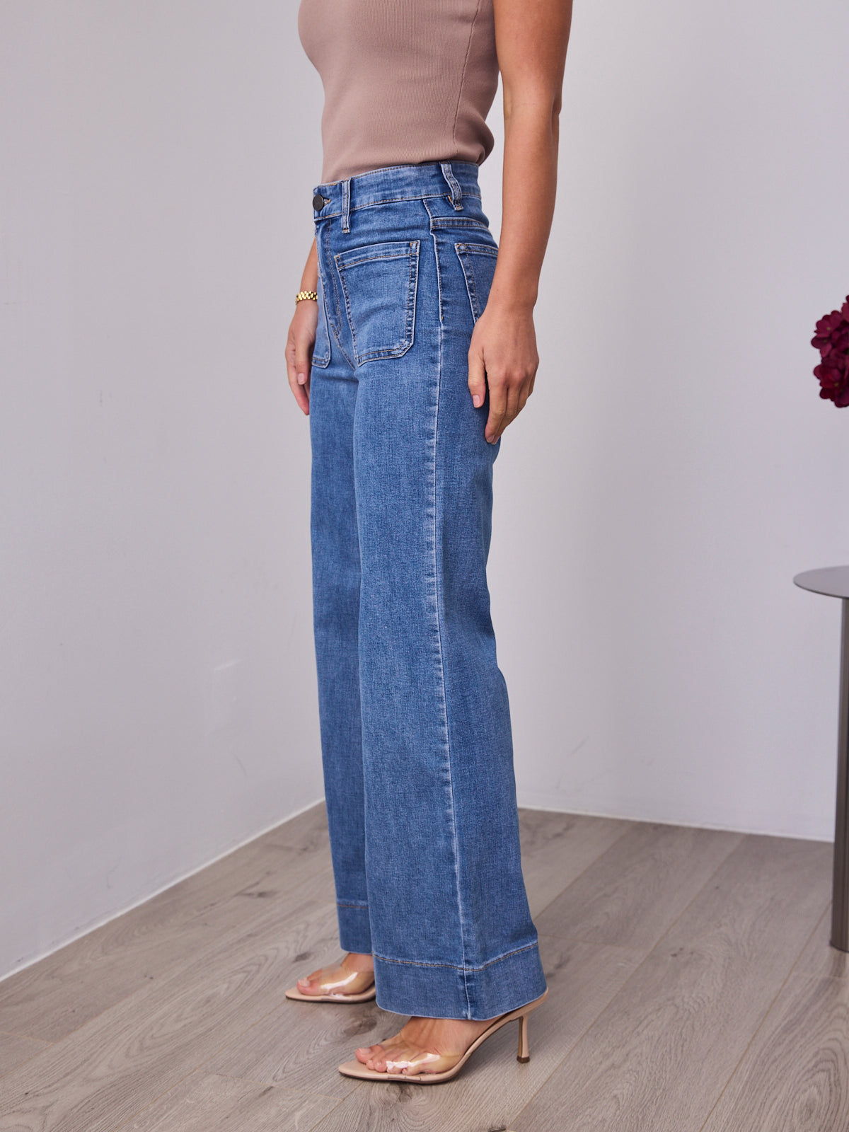 FITZROY JEAN - MEDIUM BLUE