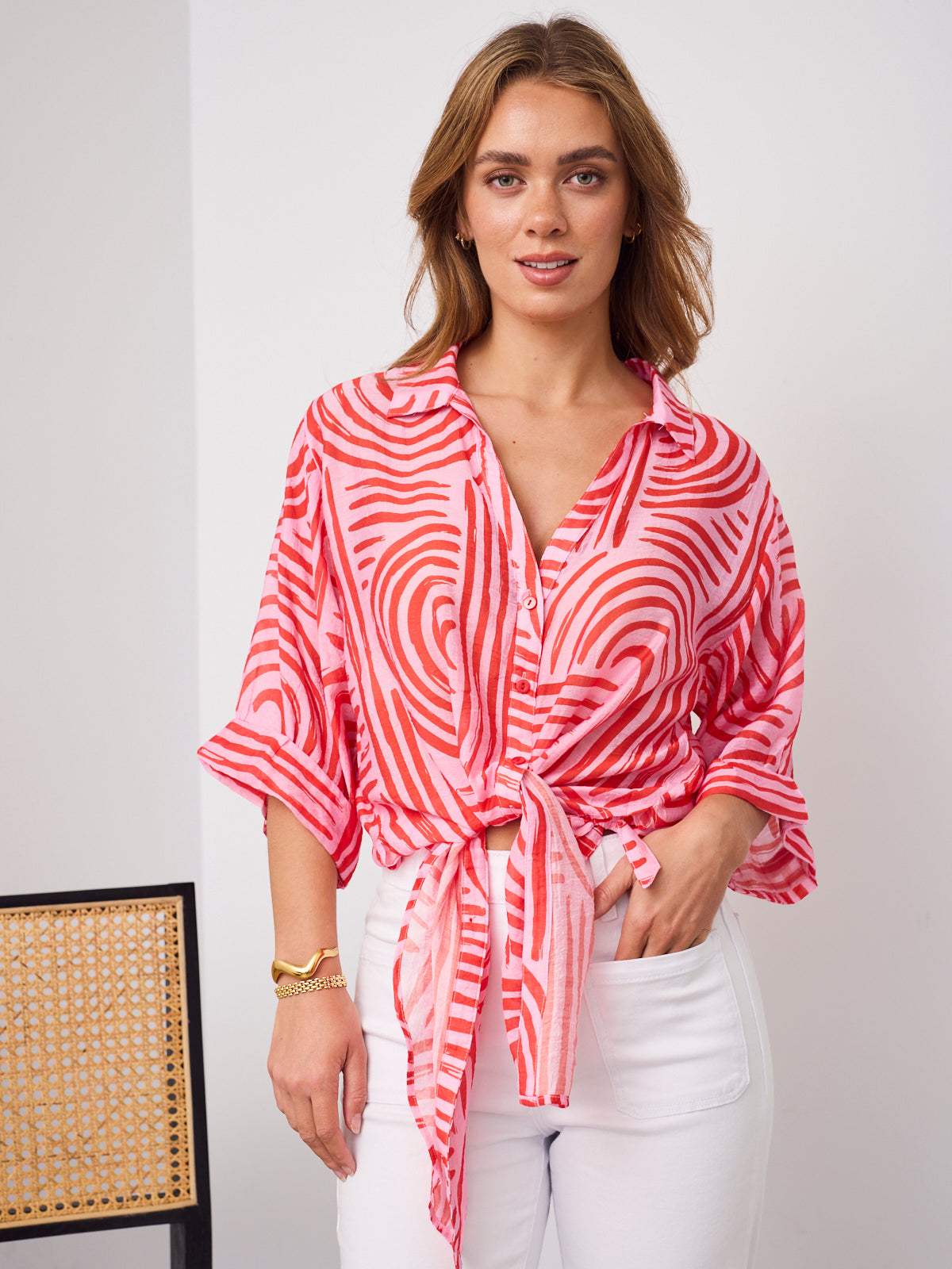 SHANI SHIRT - PINK