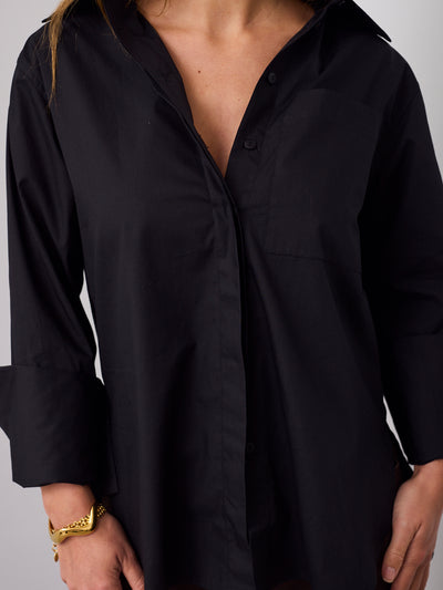 XAVIER SHIRT - BLACK