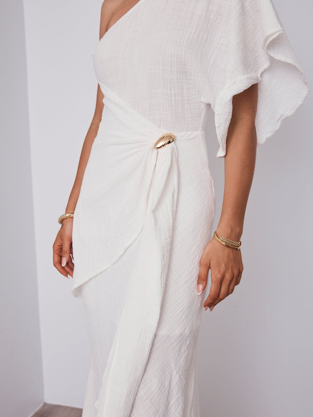 EMILIA DRESS - WHITE