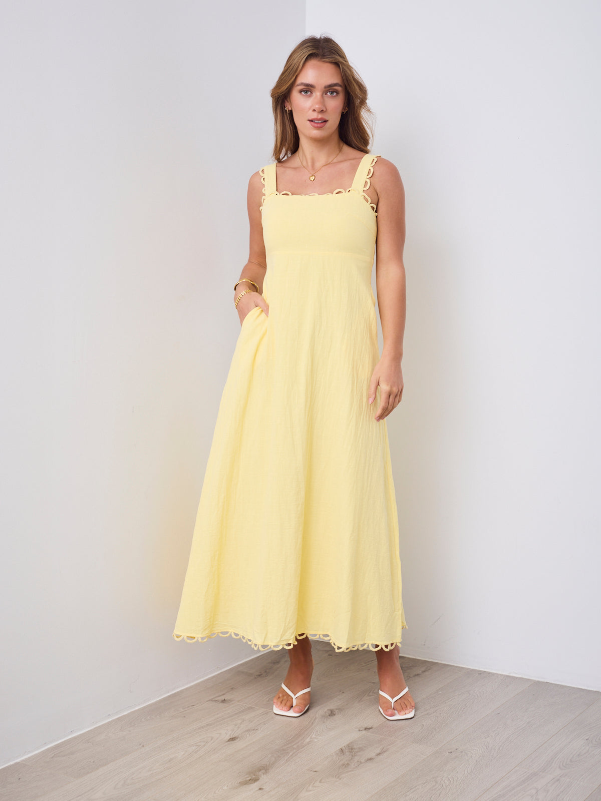 GRACIE DRESS - YELLOW