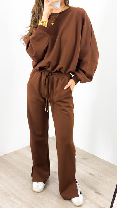 DANTE SWEATPANT - CHOCOLATE