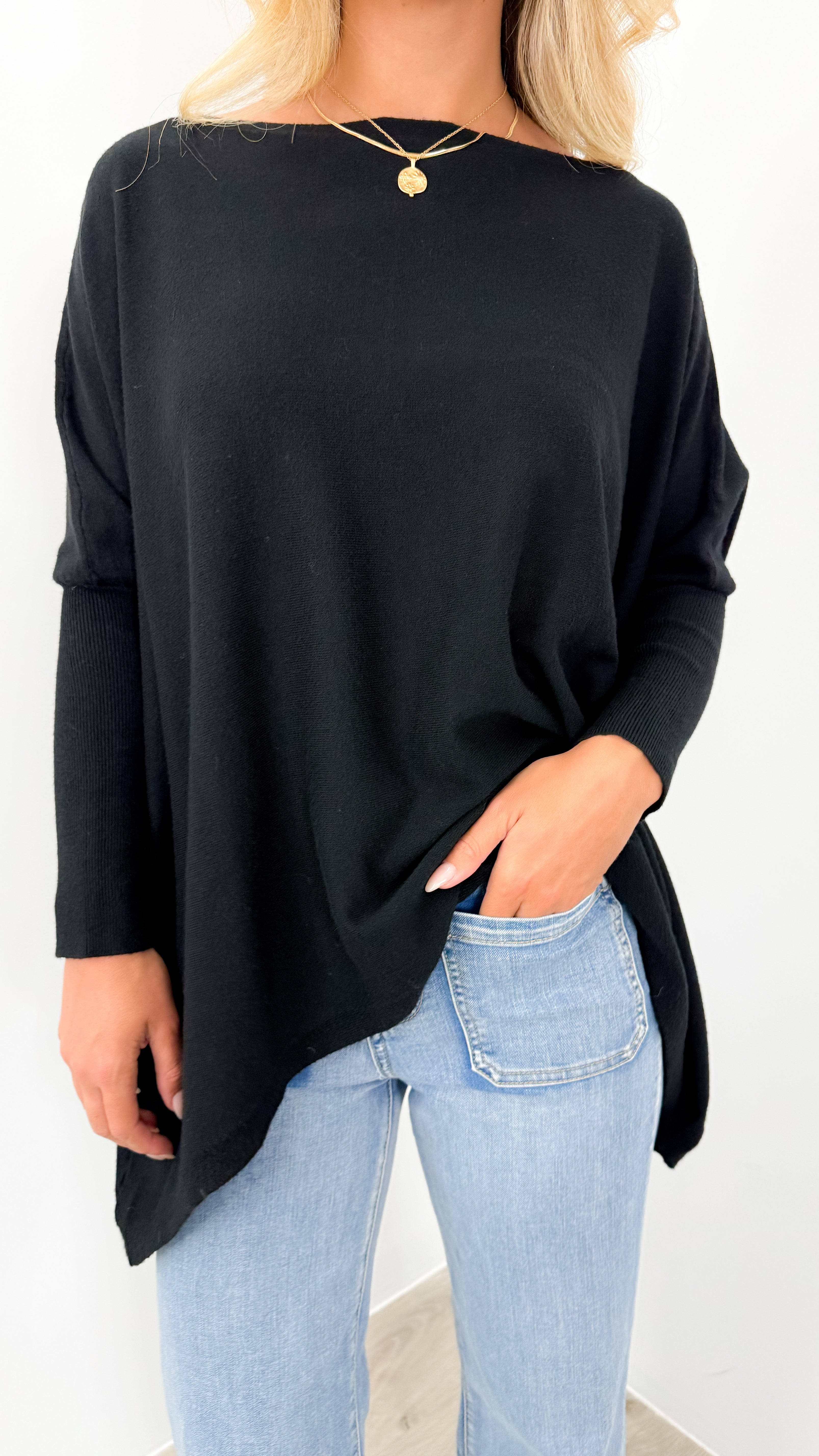 TESSA KNIT - BLACK