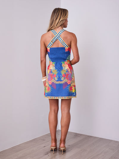 EL TROPICO MINI DRESS - MULTI