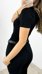 WESTIN TOP - BLACK