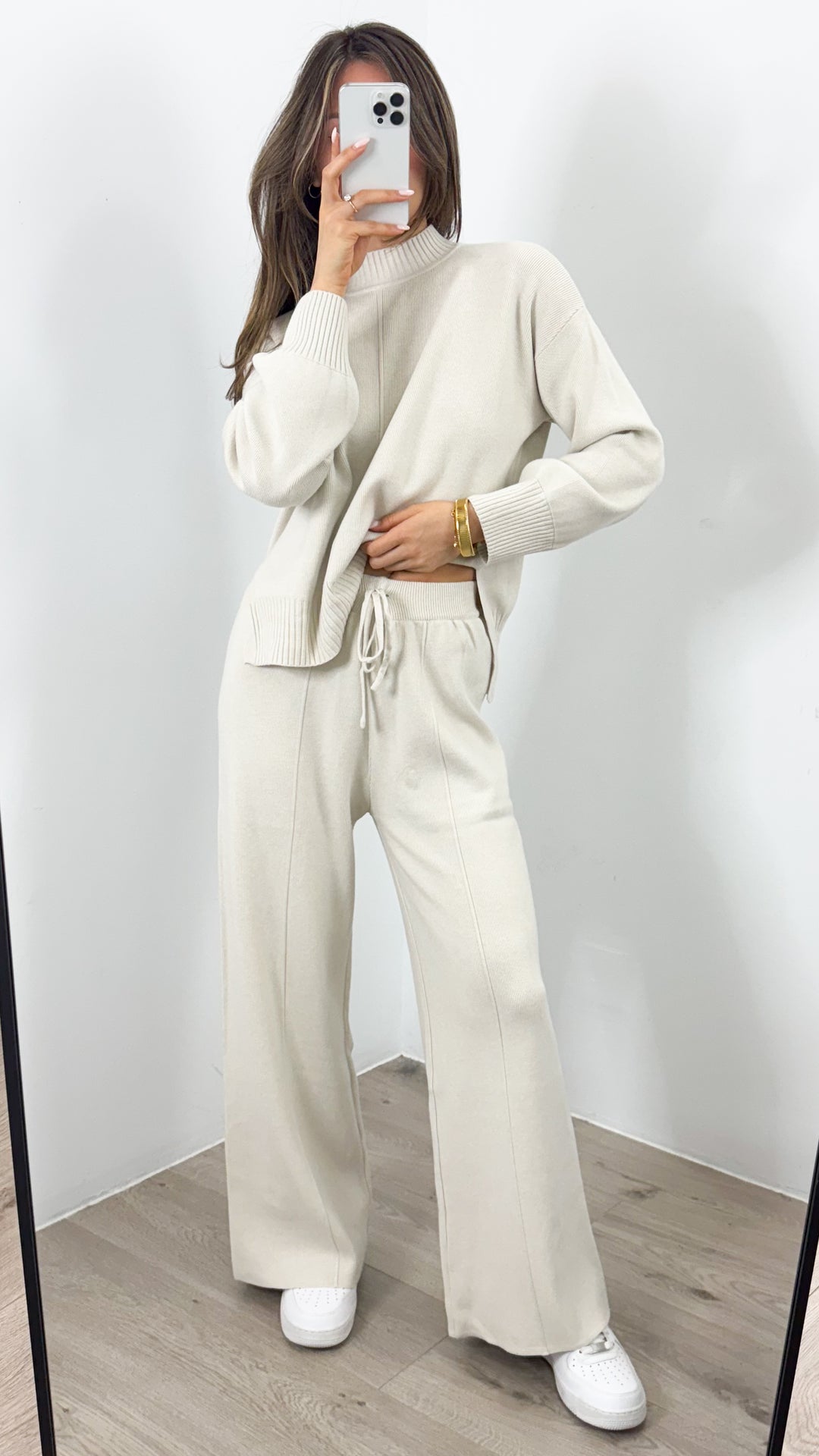 DELTA KNIT PANT - BONE