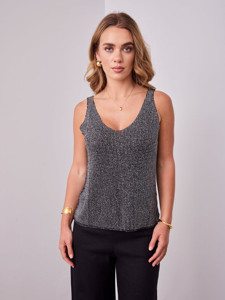 LOPEZ TOP - BLACK