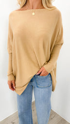TESSA KNIT - CAMEL