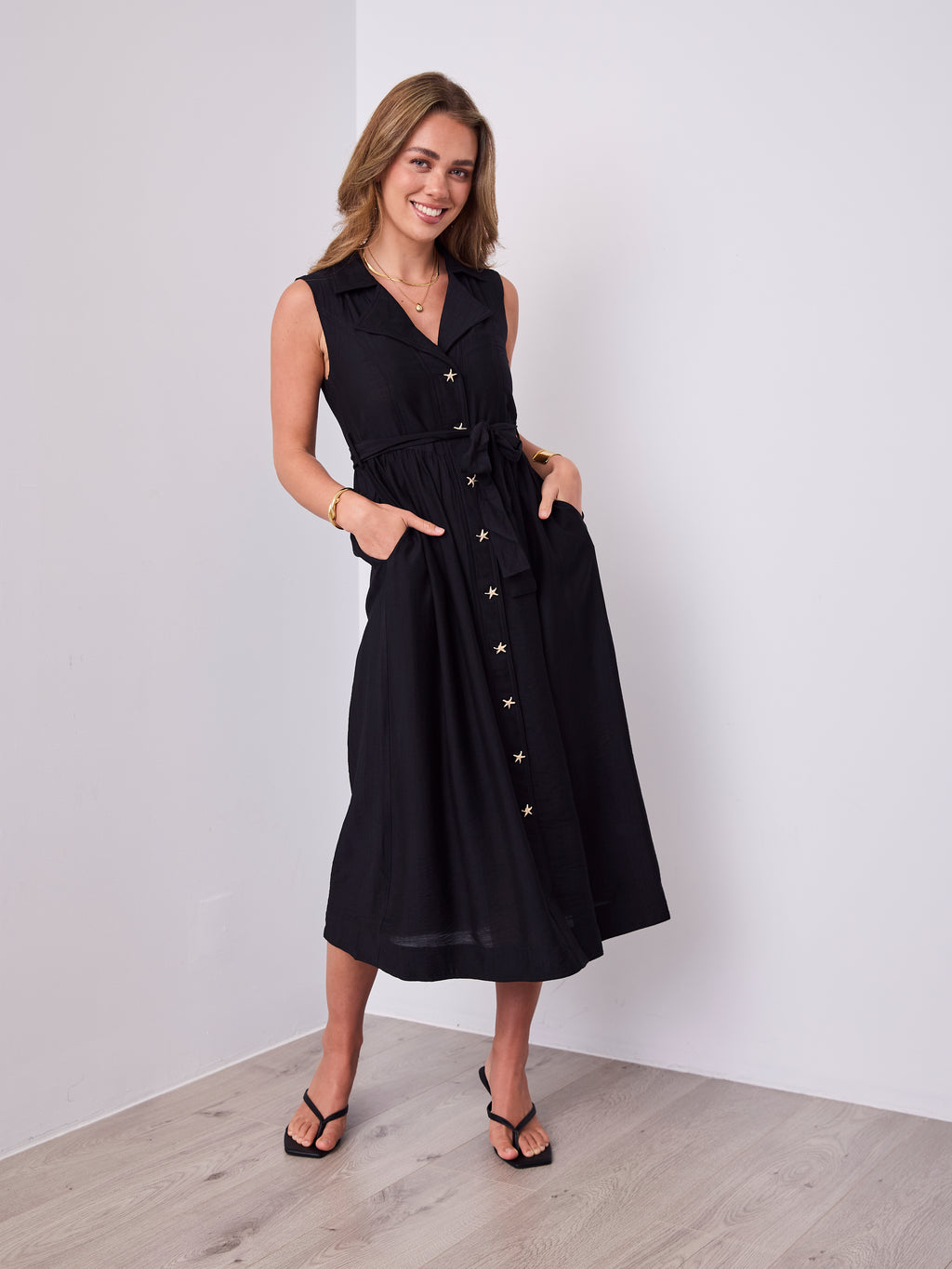 SORELLE DRESS - BLACK