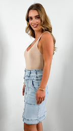 ARLO SKIRT - LIGHT DENIM