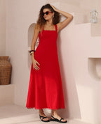 RUBY DRESS - RED