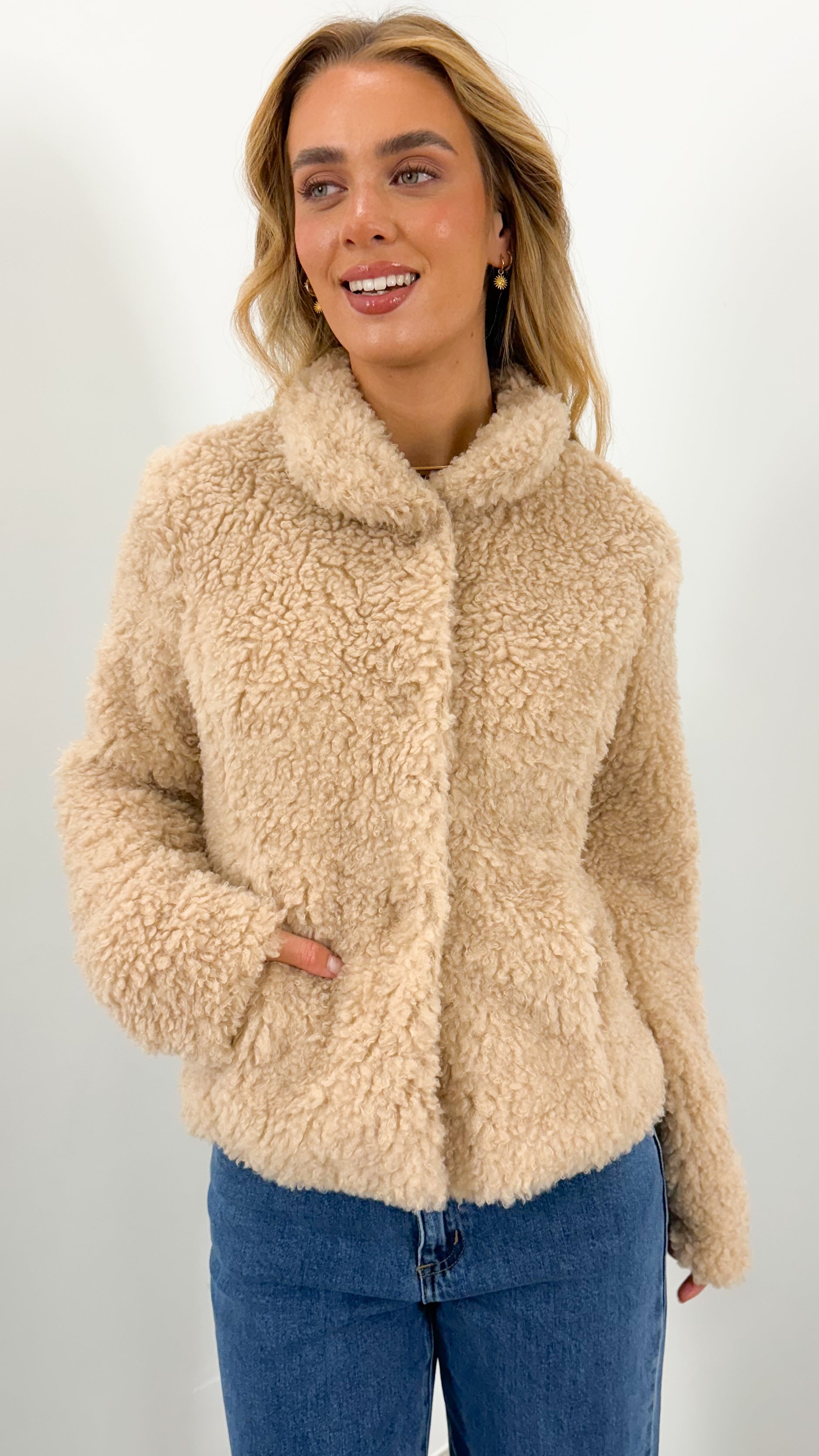 RAMSEY JACKET - BEIGE