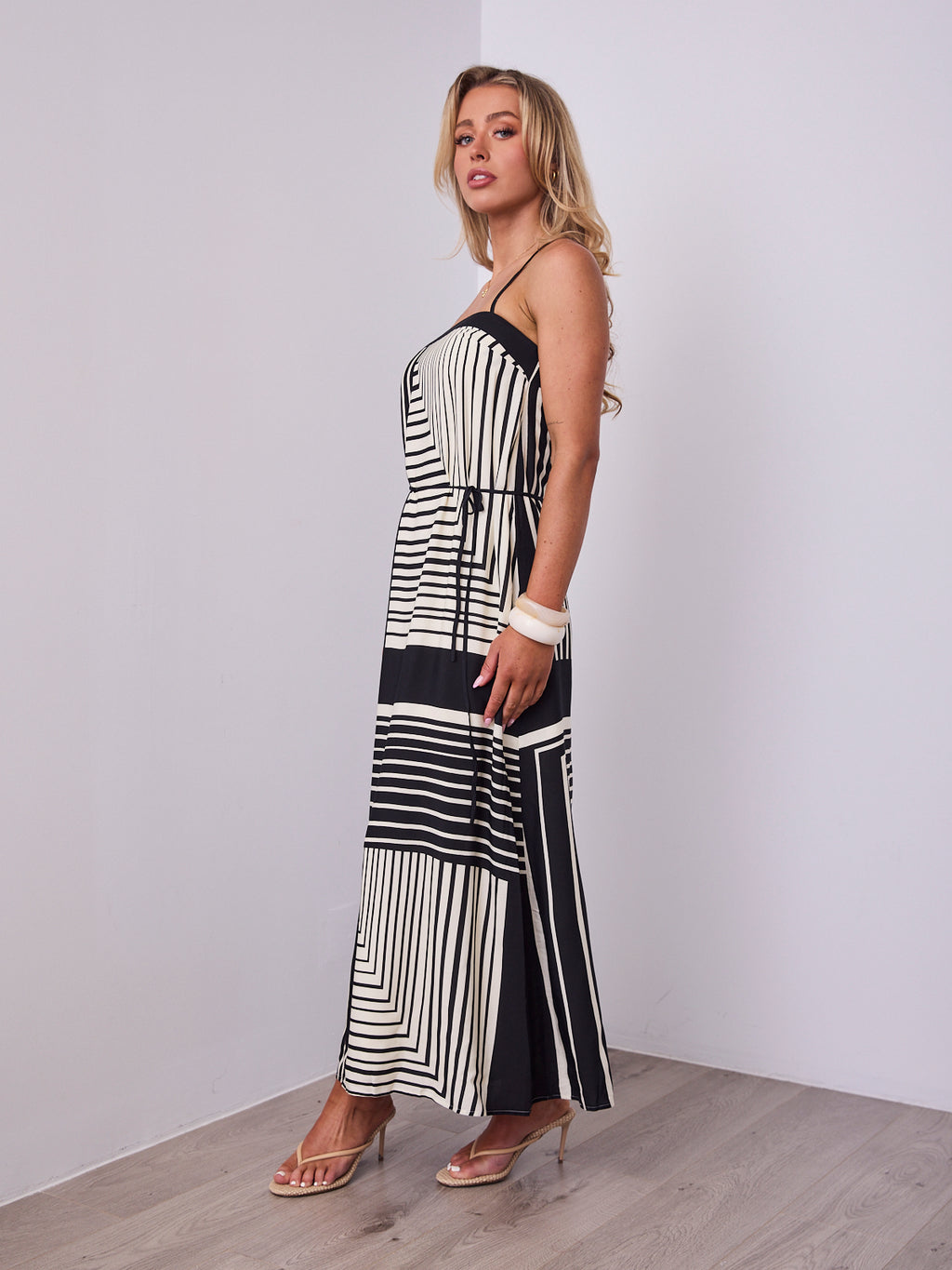 MORGAN DRESS - STRIPE