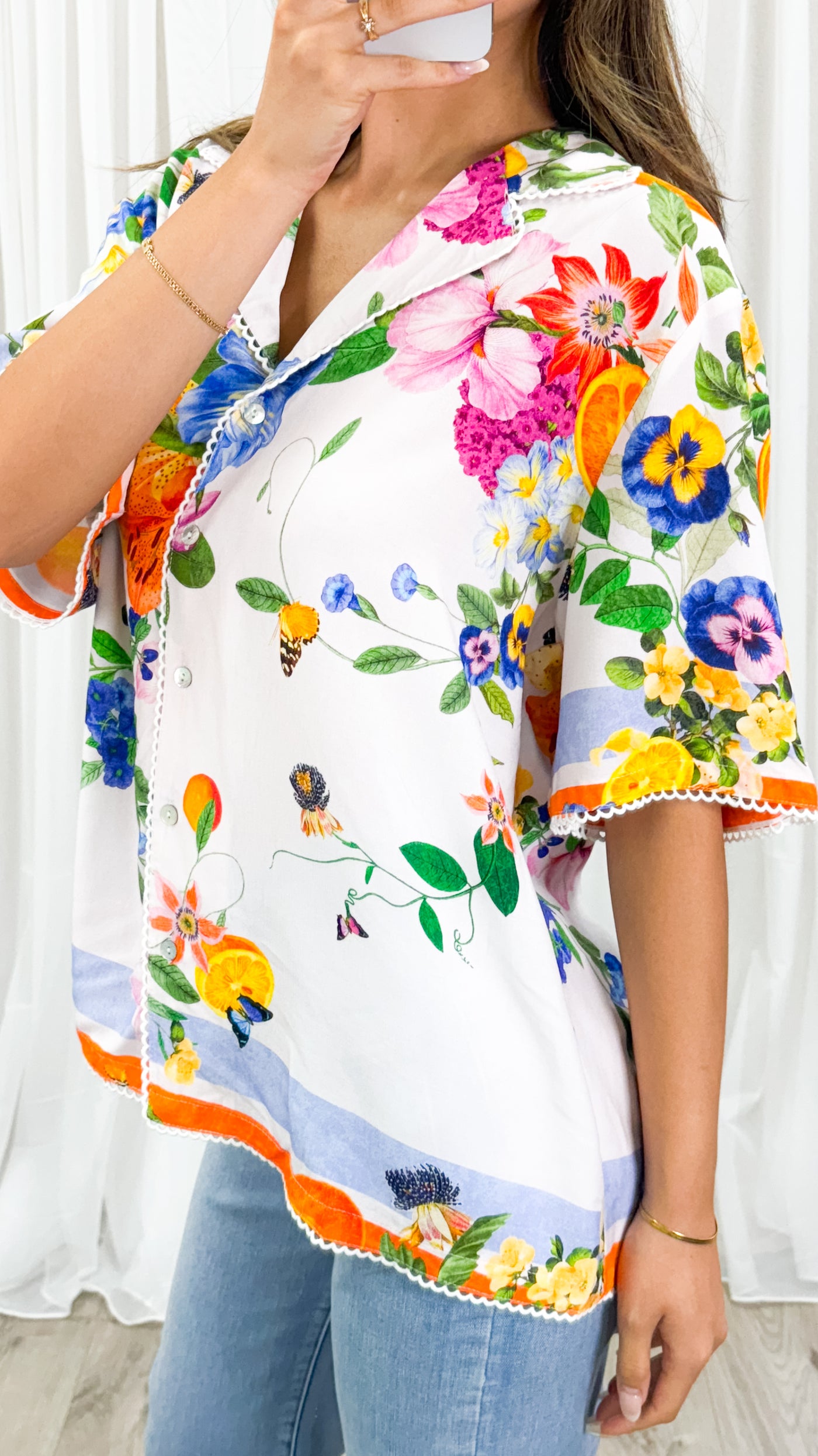 LE PALME SHIRT - FLORAL