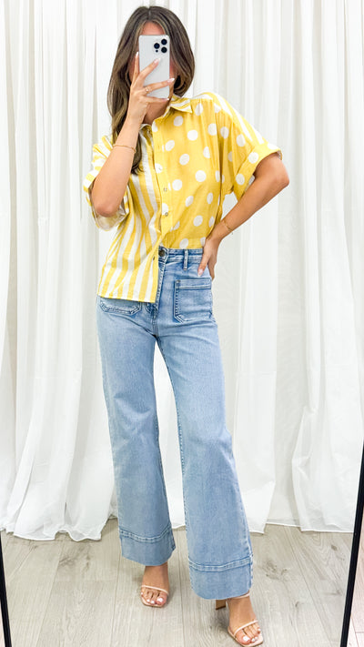 ANIA SHIRT - YELLOW