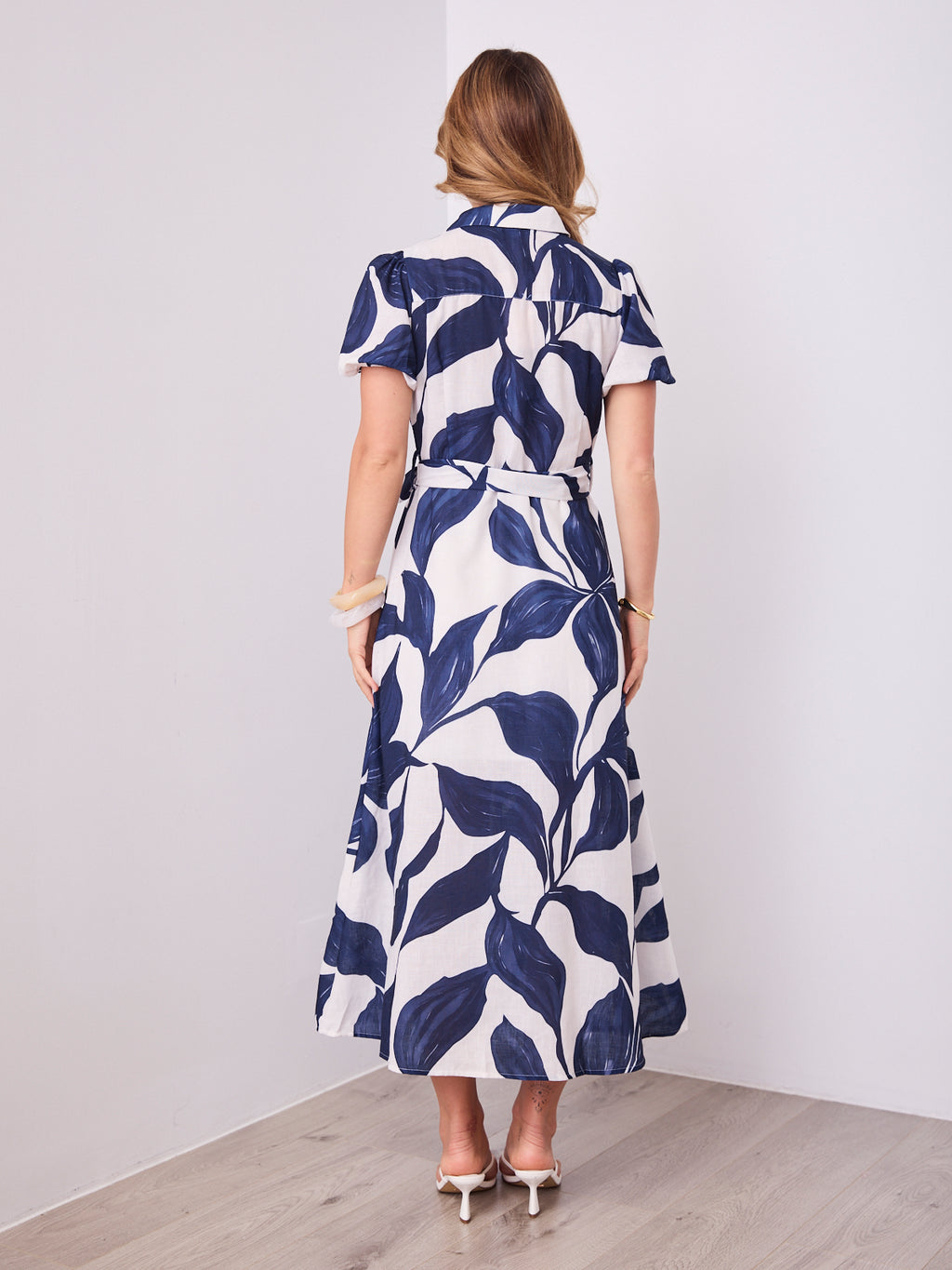 FAYE DRESS - NAVY