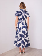 FAYE DRESS - NAVY