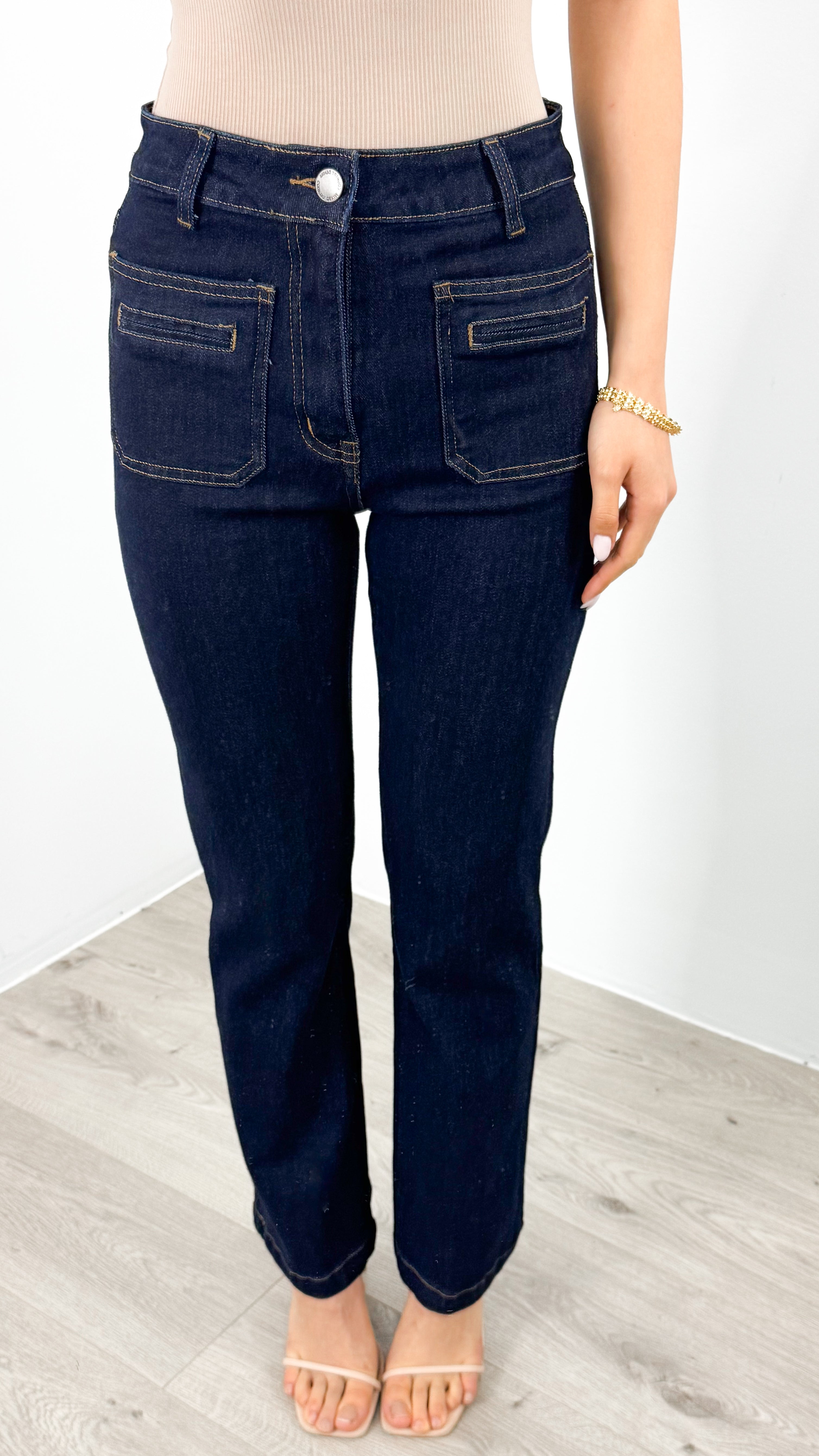 JACKSON STRAIGHT LEG JEAN - INDIGO BLUE