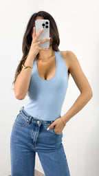 SAX TANK - BABY BLUE