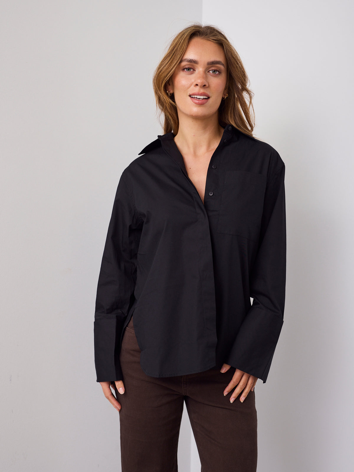 XAVIER SHIRT - BLACK