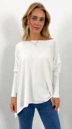 TESSA KNIT - WHITE