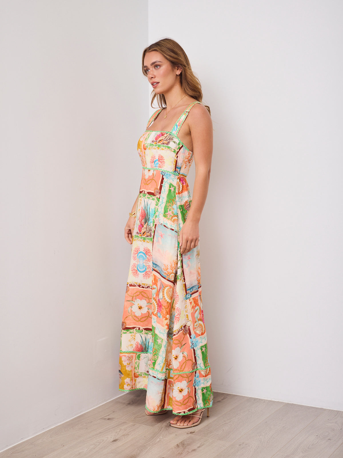 CHIARA MAXI DRESS - MULTI