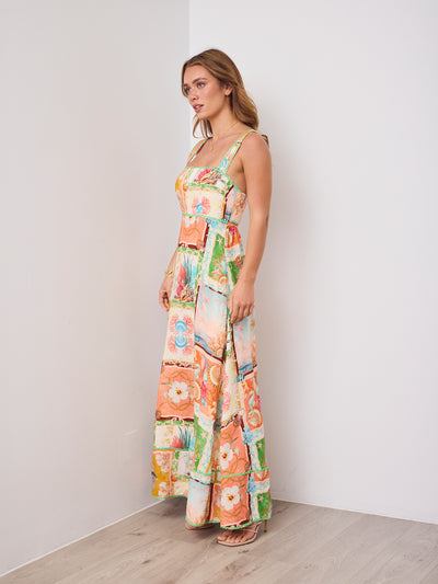 CHIARA MAXI DRESS - MULTI
