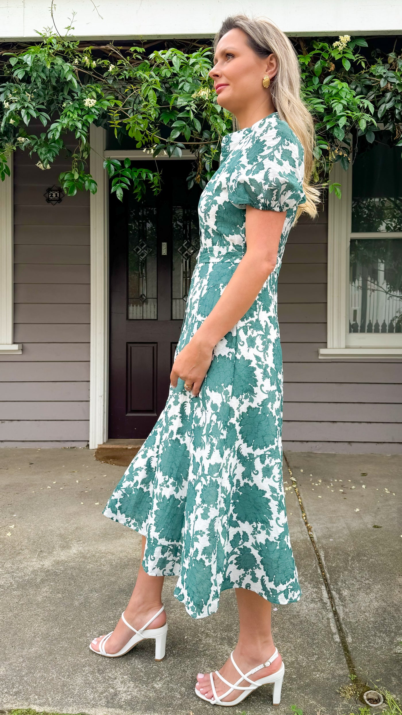 CHRISHEL DRESS - GREEN