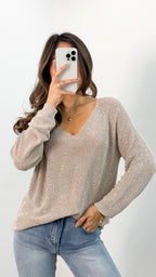 WHITNEY TOP - SILVER