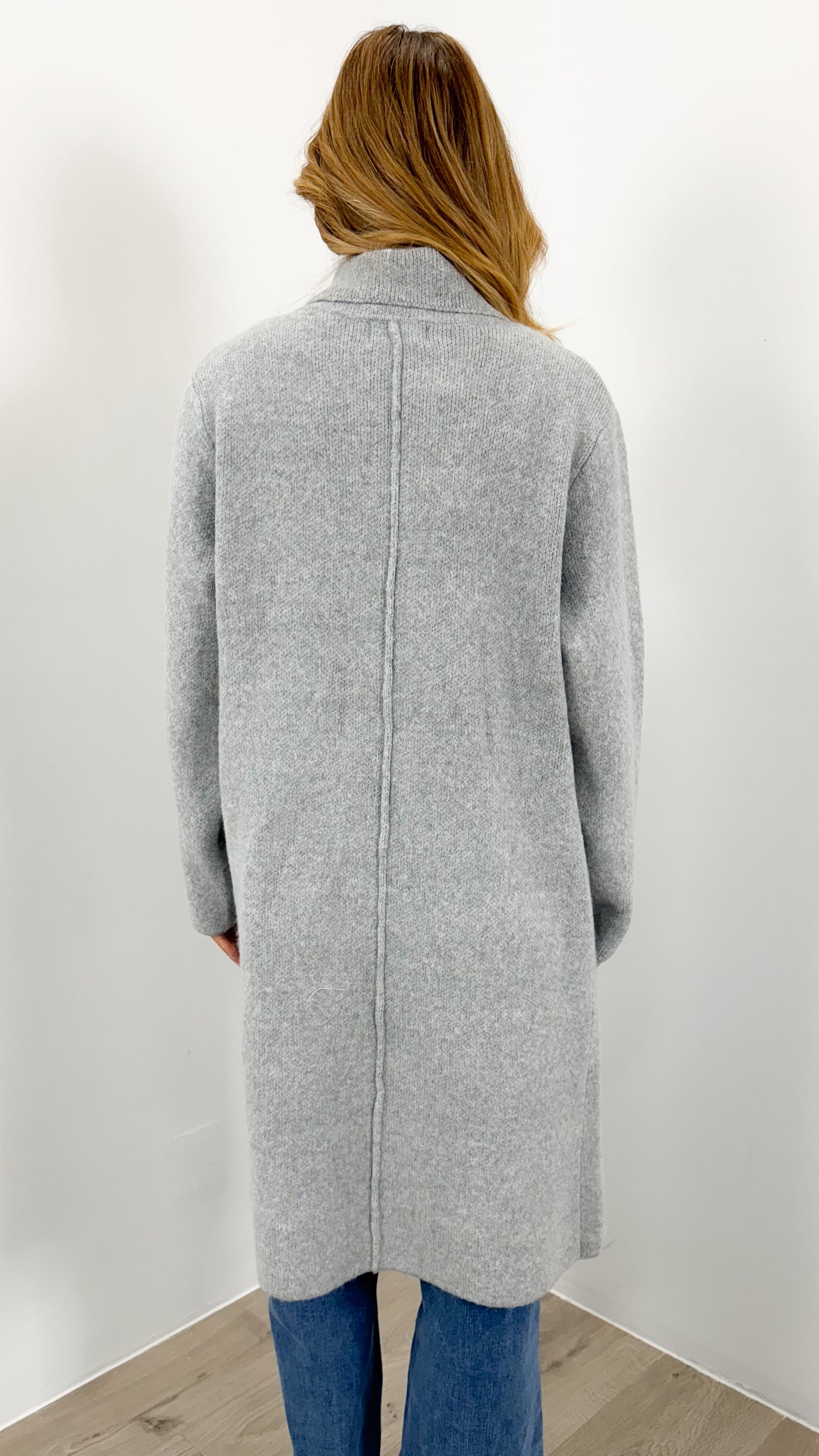 ALBA COATIGAN - GREY