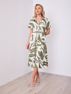 PEYTON DRESS - KHAKI