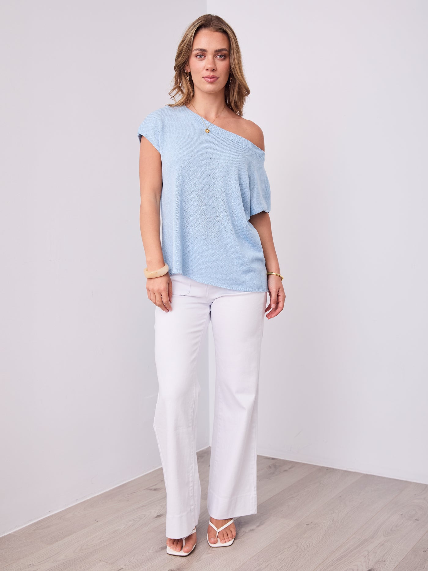 KATHERINE KNIT - SKY BLUE