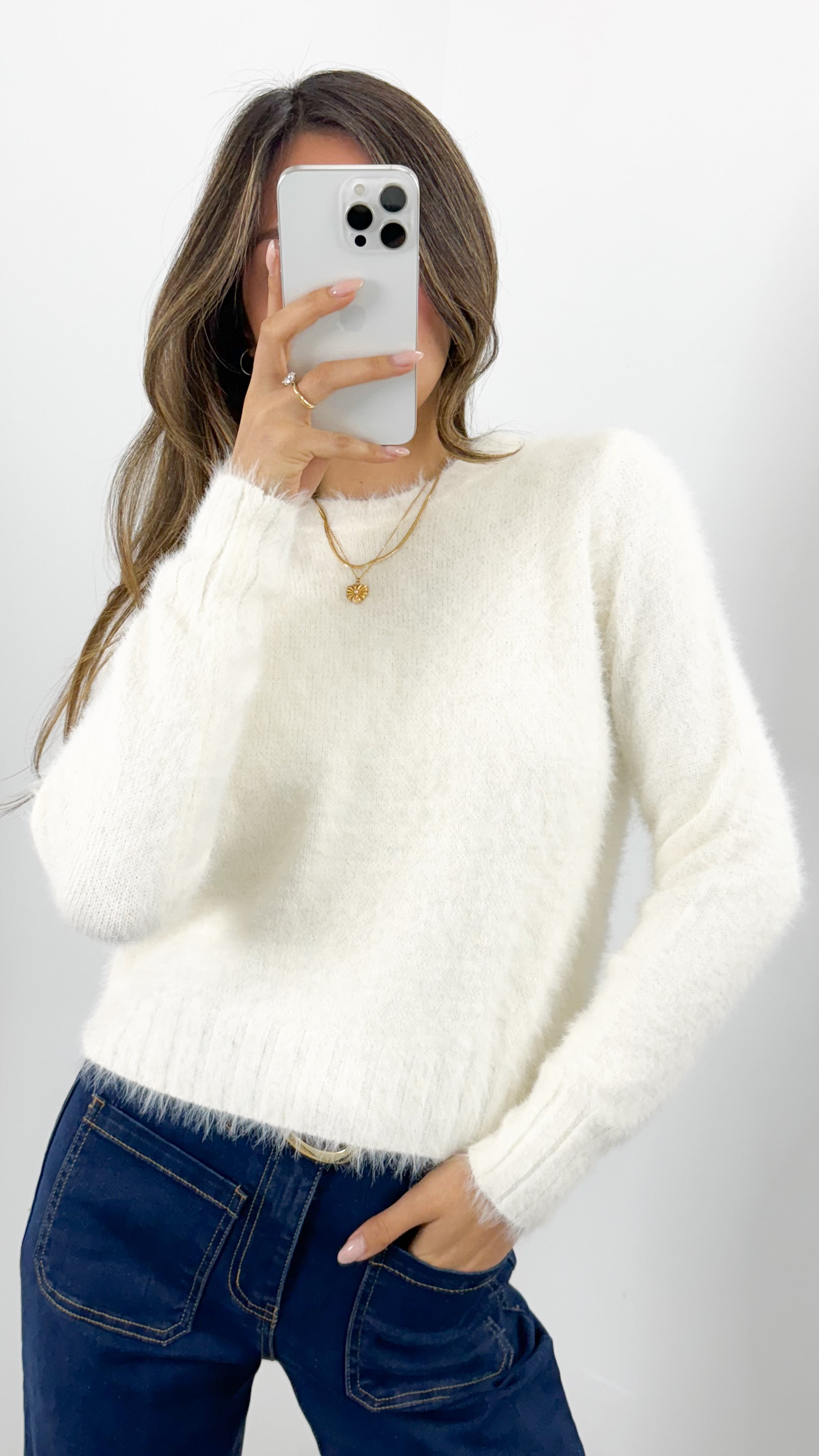 DOMINIQUE KNIT - CREAM