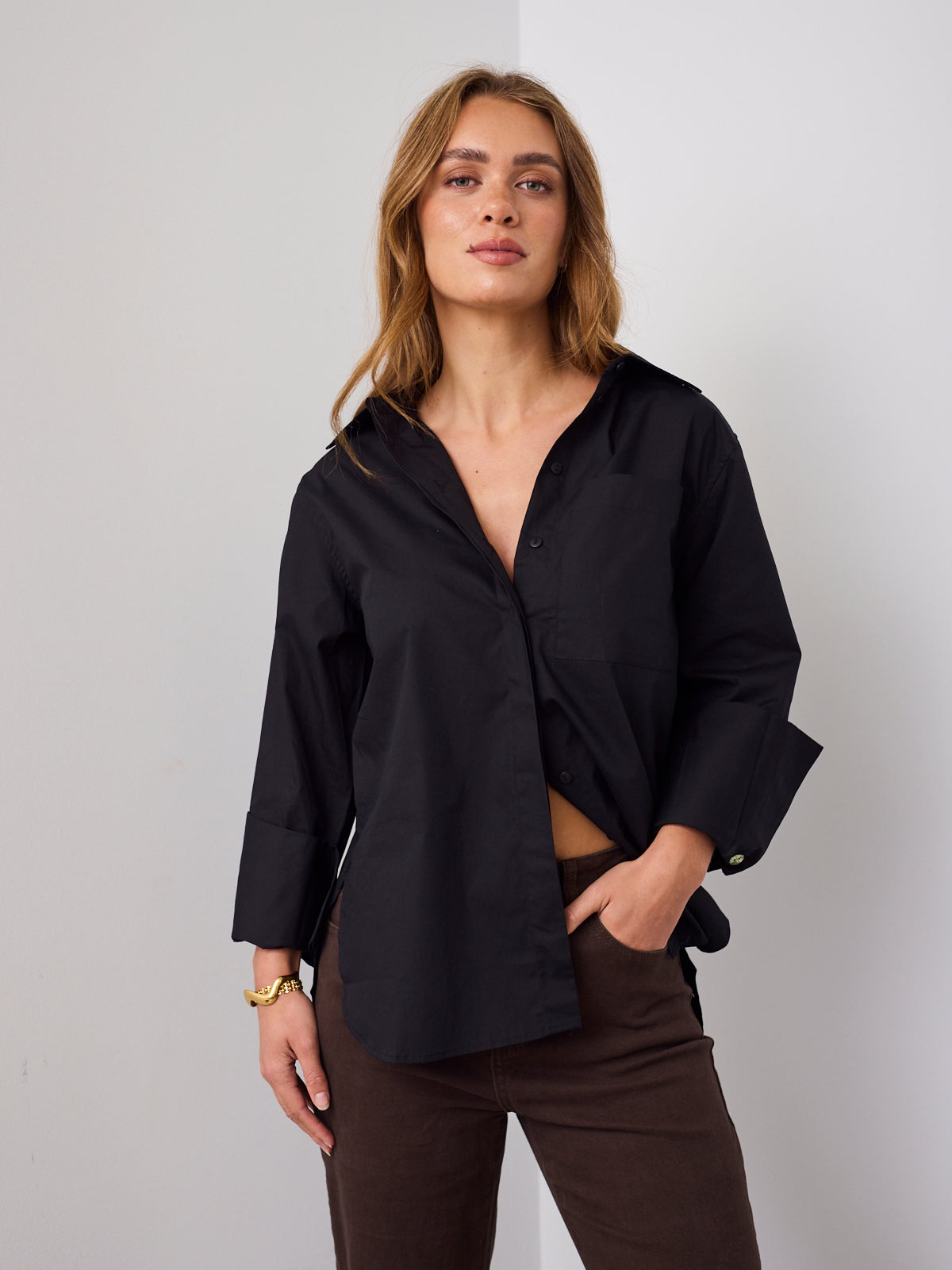 XAVIER SHIRT - BLACK