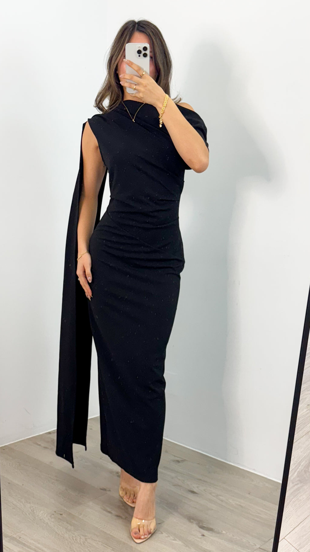 SAVILLE DRESS - BLACK