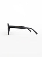 GISELLE AVIATOR SUNGLASSES - BLACK