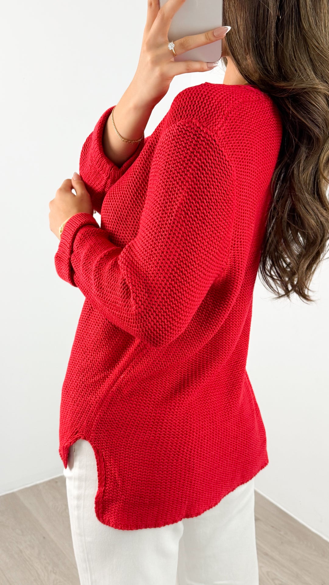 TIANA KNIT - RED