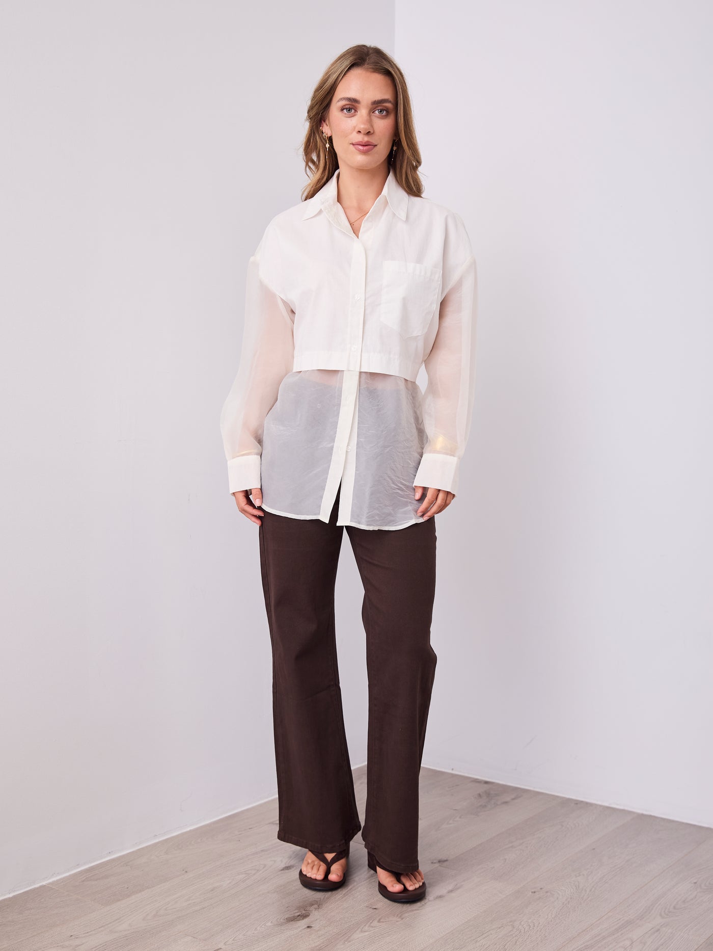 NARA SHIRT -  OFF WHITE