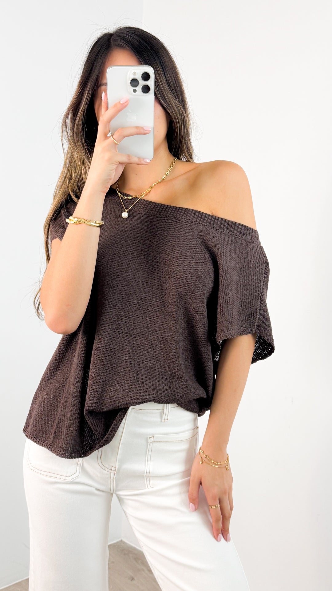 KATHERINE KNIT - CHOCOLATE