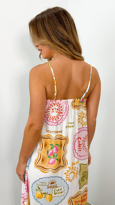 AMALFI DRESS - PRINT