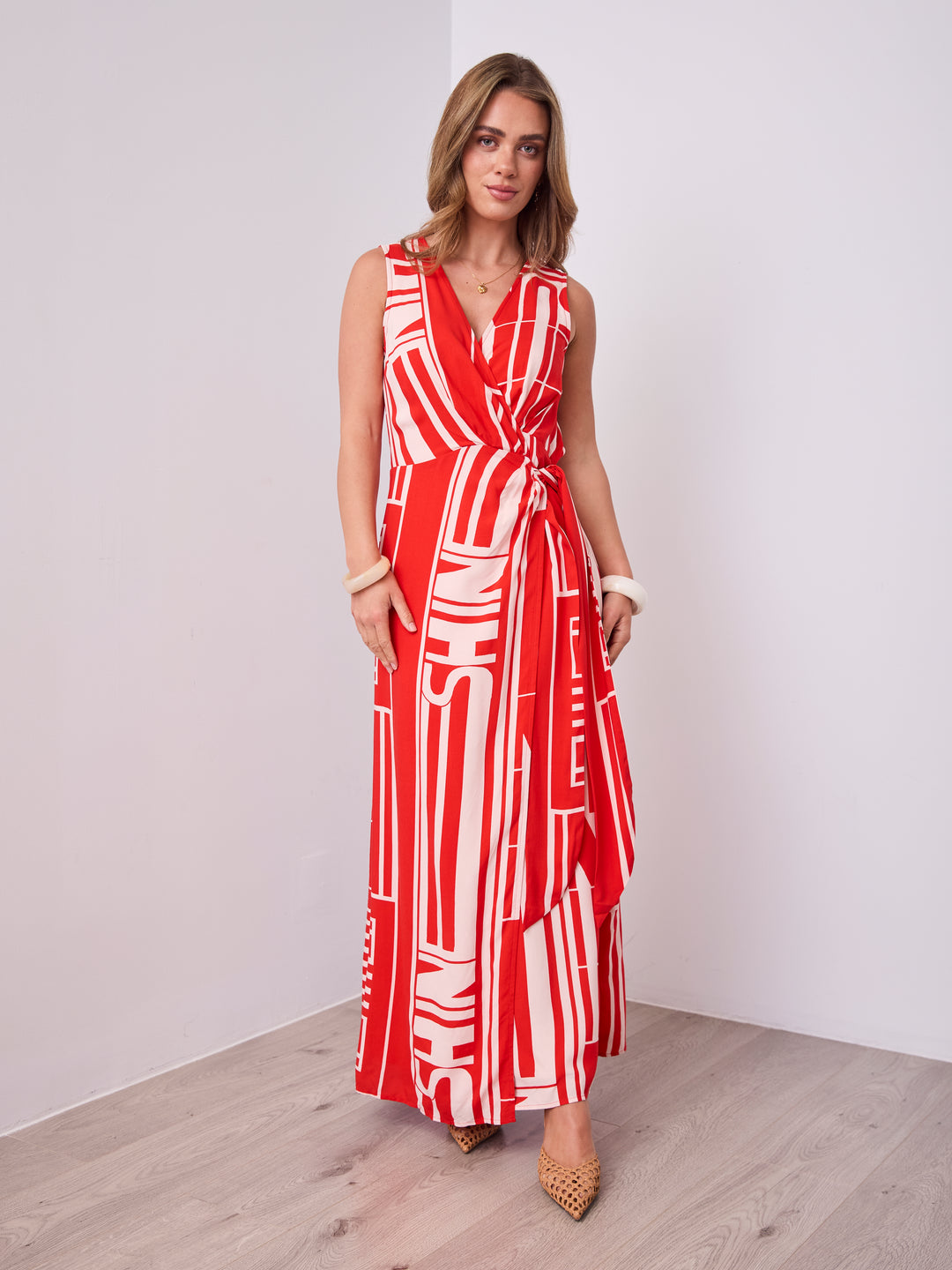 REBECCA MAXI DRESS - RED