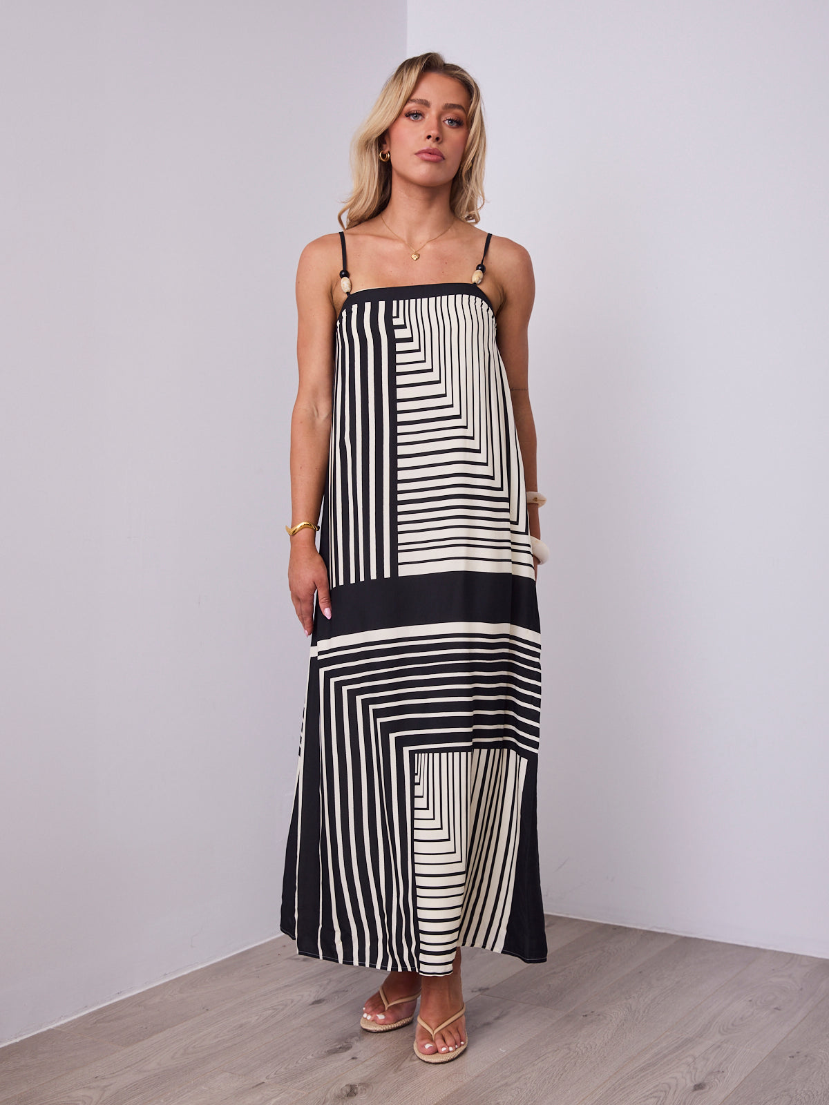 MORGAN DRESS - STRIPE